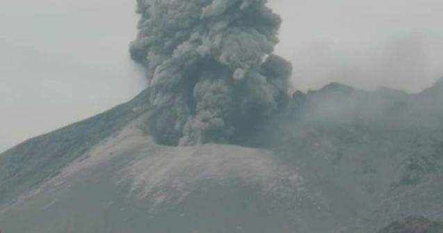  Video  Japonia: Vulcanul Sakarajima a erupt, generand o explozie puternica