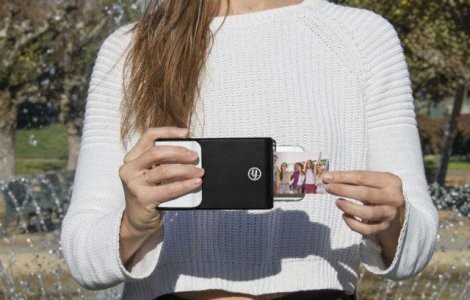 Carcasa de telefon care iti printeaza fotografiile pe loc