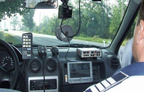 Sofer roman, prins de radar cu 188 de kilometri pe ora