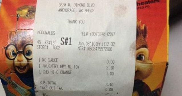 Cum arata un meniu Happy Meal la sase ani dupa ce a fost cumparat