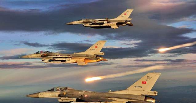 Fortele turce au atacat pozitii ale kurzilor in Siria