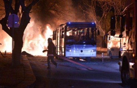 Bilantul atacului comis la Ankara creste la 29 de morti