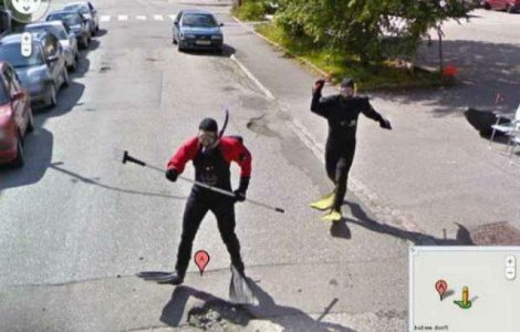  Top  10 imagini bizare care nu ar fi trebuit sa apara pe Google Street View