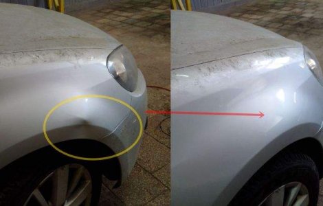 Cum poti repara o indoitura la caroseria masinii