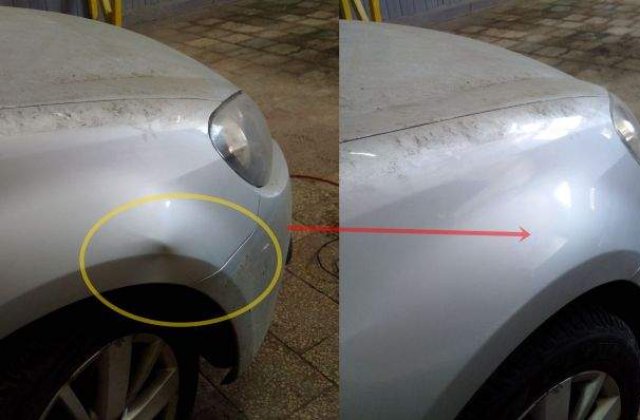 Cum poti repara o indoitura la caroseria masinii