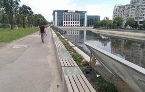 Se vor monta parapeti de protectie pe cursul Dambovitei