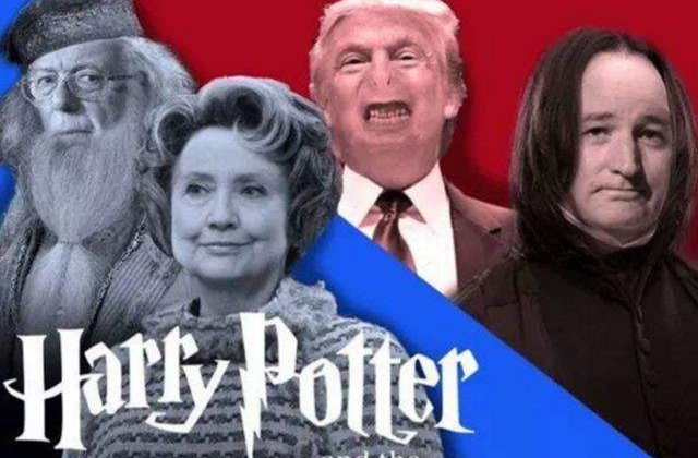 Cum ar arata candidatii americani la presedintie, daca ar fi personaje din Harry Potter