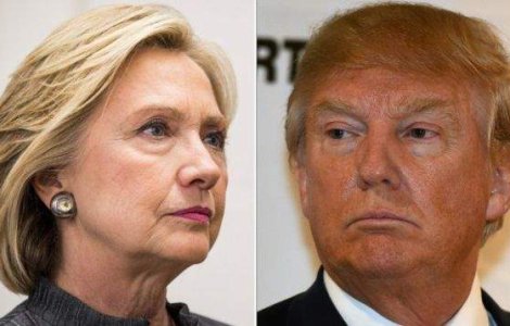 Hillary Clinton si Donald Trump, favoriti in cursa prezidentiala