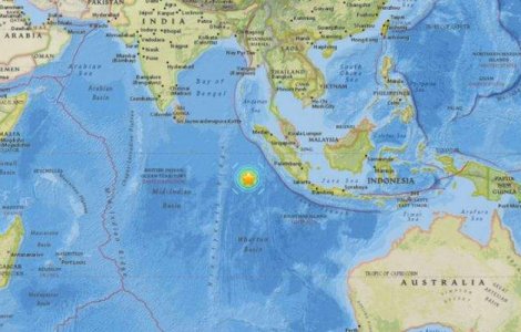 Cutremur de 7.9 grade in Sumatra! S-a emis alerta de tsunami