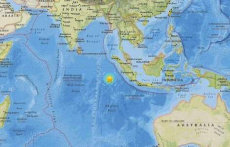 Cutremur de 7.9 grade in Sumatra! S-a emis alerta de tsunami