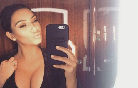 Cat castiga Kim Kardashian intr-o zi