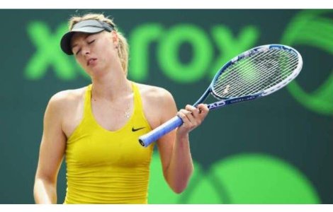 Maria Sharapova: Vreau sa joc din nou tenis