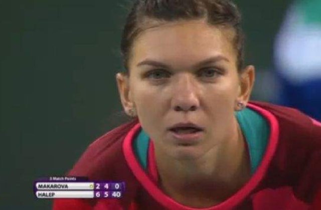 Simona Halep s-a calificat in optimi la Indian Wells