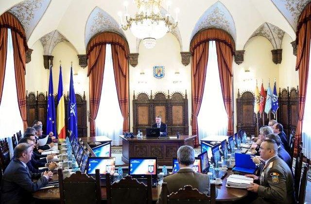 Consiliul Suprem de Aparare al Tarii a intrat in sedinta