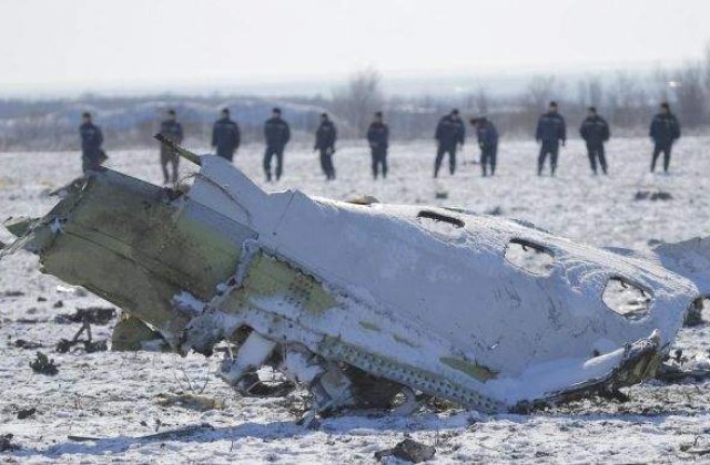 Cutiile negre ale avionului Flydubai, prabusit in Rusia, grav avariate