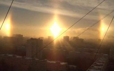 Pe cerul Rusiei s-au putut...