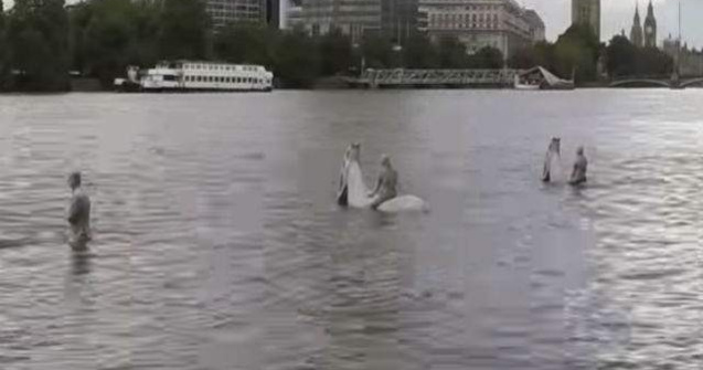 Superb: sculpturile care pot fi vazute doar la reflux