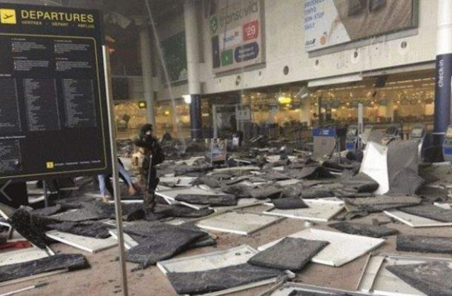 [VIDEO] Cel putin 34 morti, dupa exploziile din Bruxelles!