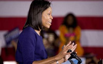 VIDEO  Michelle Obama a...