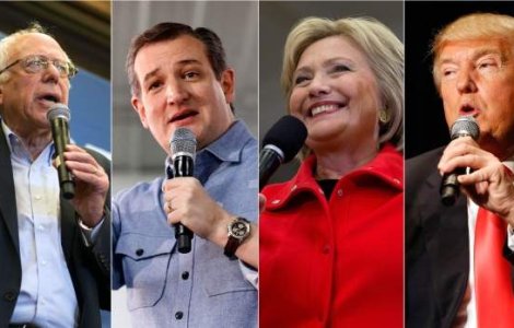 Donald Trump si Hillary Clinton continua sa ramana in topul preferinte