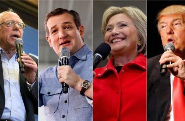 Donald Trump si Hillary Clinton continua sa ramana in topul preferintelor americanilor