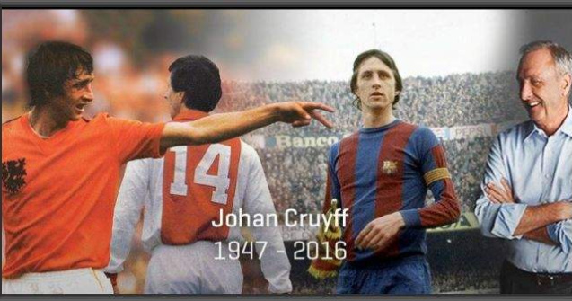 Doliu in lumea fotbalului: Johan Cruyff s-a stins din viata