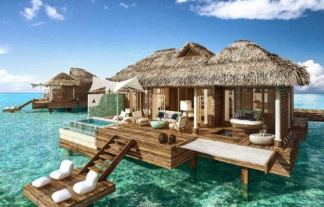 Probabil cel mai frumos hotel plutitor din lume. Uite cum arata