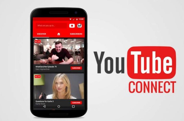 Google lanseaza YouTube Connect ca raspuns la Facebook Live si Periscope