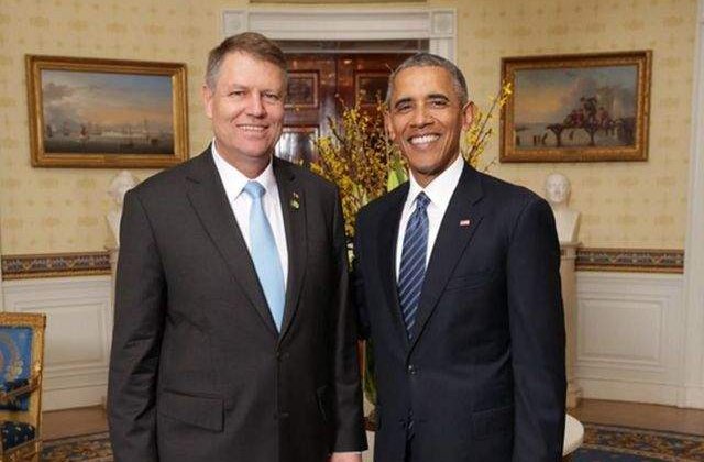 Klaus Iohannis, alaturi de Barack Obama la Casa Alba