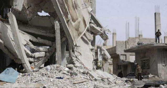 Zeci de civili ucisi in atacuri aeriene la est de Damasc