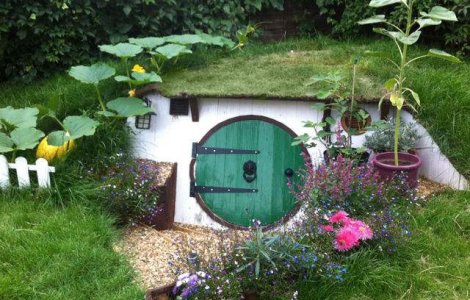  Foto  Cum sa construiesti o casa de hobbit in gradina