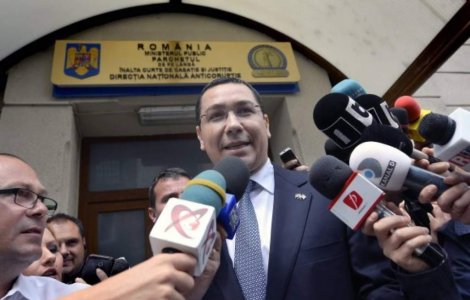 Fostul premier Victor Ponta, din nou la DNA