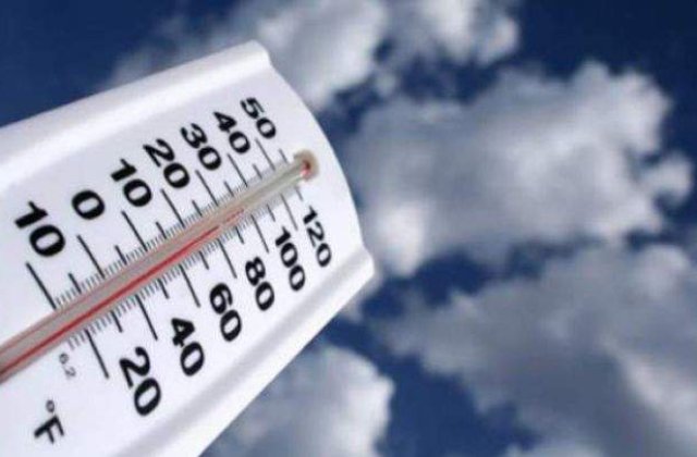 ANM: Temperaturi cu 10 grade Celsius mai mari decat cele normale pentru aceasta perioada