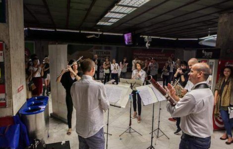 Muzica clasica la metrou! Vezi cand poti asista gratuit la concerte