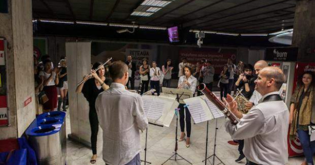 Muzica clasica la metrou! Vezi cand poti asista gratuit la concerte