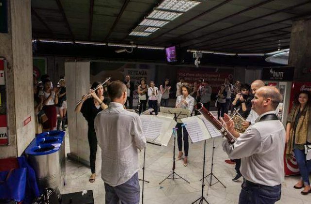 Muzica clasica la metrou! Vezi cand poti asista gratuit la concerte