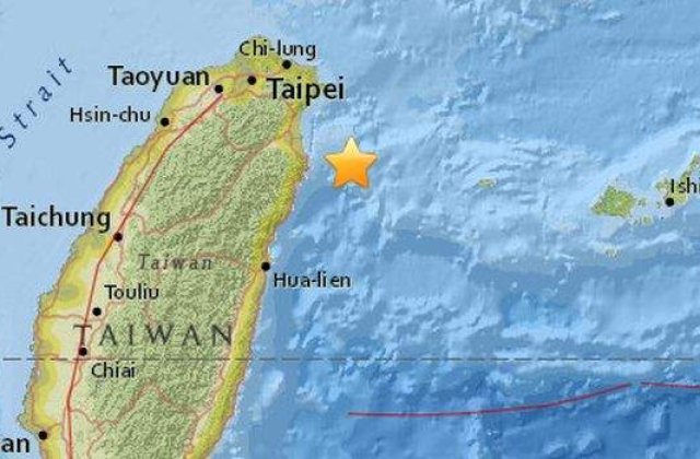 Cutremur cu magnitudinea de 5,5, grade in Taiwan