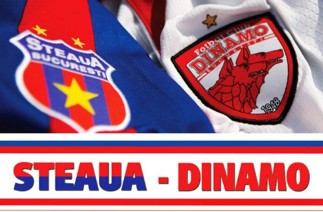 Steaua Bucuresti - Dinamo Bucuresti, scor 1-1, in etapa a sasea din play off