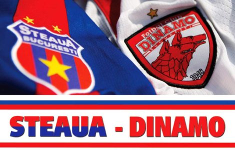 Steaua Bucuresti - Dinamo Bucuresti, scor 1-1, in etapa a sasea din play off