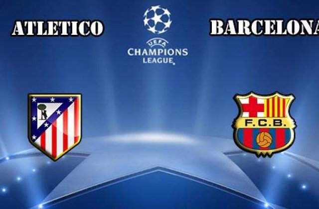 Atletico Madrid a invins Barcelona si s-a calificat in semifinala Ligii Campionilor