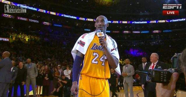 Kobe Bryant a reusit 60 de puncte in ultimul meci al carierei