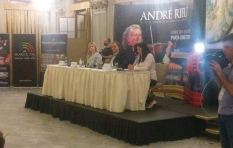 Colectiv: Andre Rieu, donatie de 150.000 de euro pentru victime