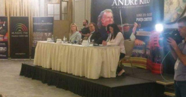 Colectiv: Andre Rieu, donatie de 150.000 de euro pentru victime