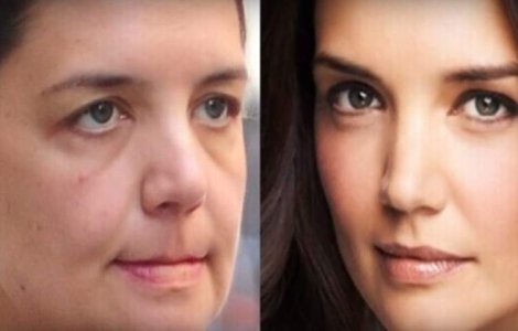  Top  Vedete cu si fara machiaj! Cum arata celebritatile in realitate