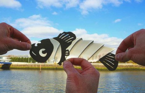 Un artist transforma obiectivele turistice in scene din filmele Disney