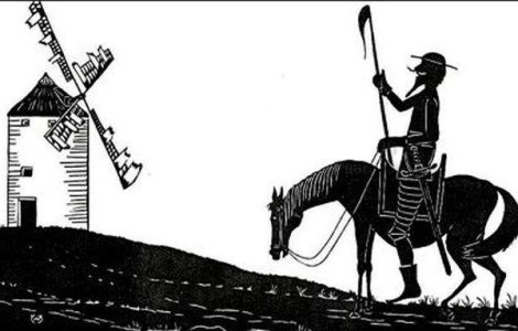 Don Quijote, star pe Twitter: Istoria cavalerului in 17.000 de postari