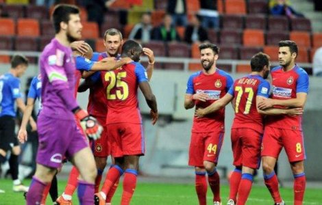 Steaua Bucuresti - FC Viitorul, scor 3-0, in etapa a opta din play-off