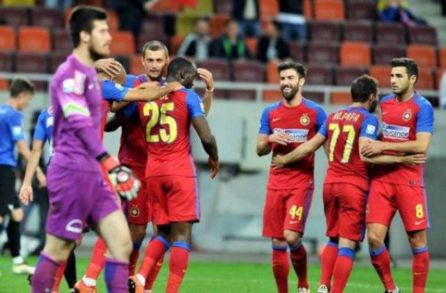 Steaua Bucuresti - FC Viitorul, scor 3-0, in etapa a opta din play-off