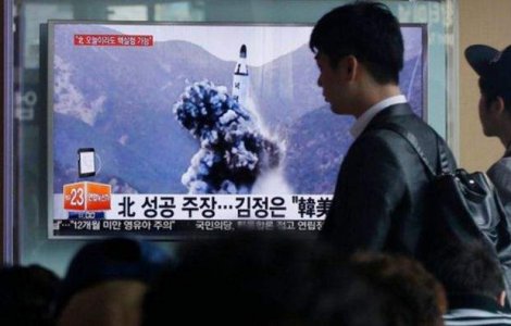 Testul balistic efectuat de Coreea de Nord pare sa fi esuat