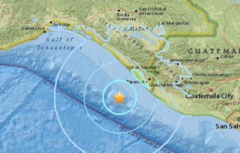 Mexic: Cutremur cu magnitudinea de 5,9 grade pe scara Richter
